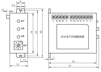 智能電動閥門控制器