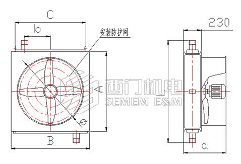 HQ型烘干暖風機